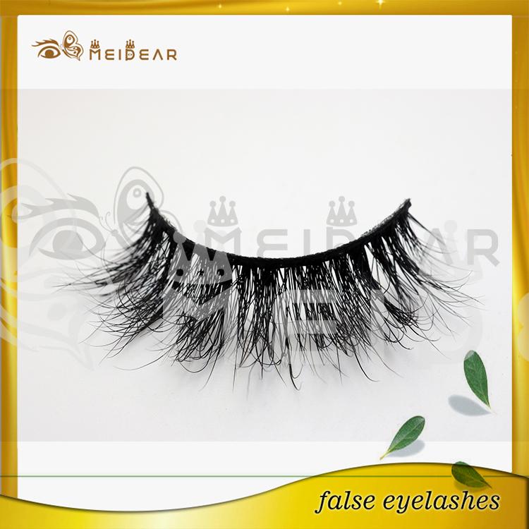  Private Label Natural Looking 3D Mink Fur Eye Lashes
